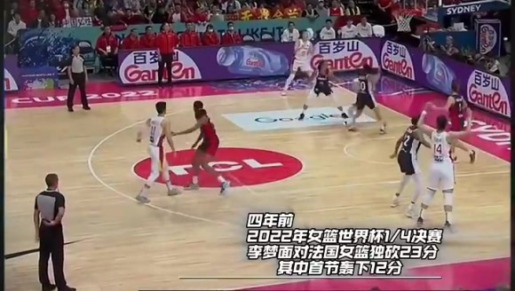 巅峰勒布朗梦有多猛?上届女篮世界杯赛事李梦23分率队掀翻法国